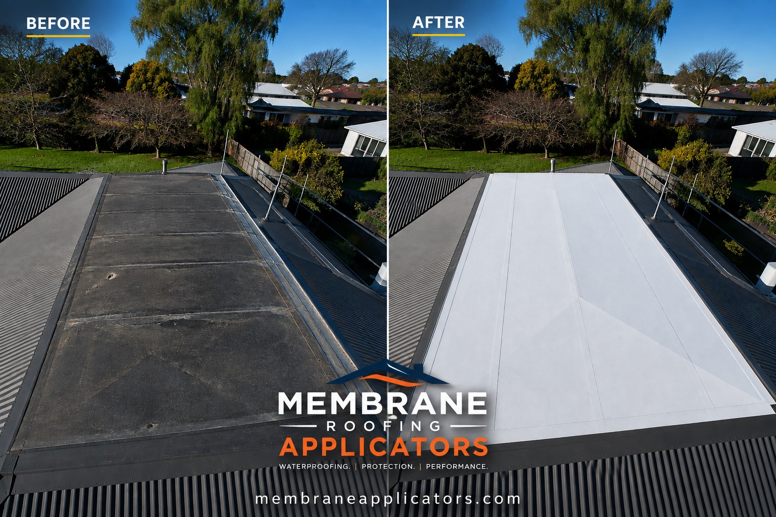 Butynol roof repair services in Nelson - expert flat roof waterproofing and membrane repairs NZ