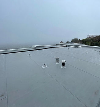 Butynol roofing project Wellington - waterproofing membrane application